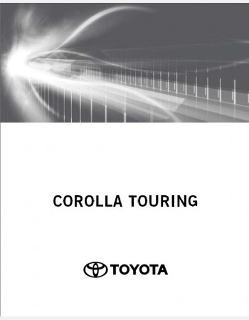 toyota corolla touring 2021-2022 owners manual
